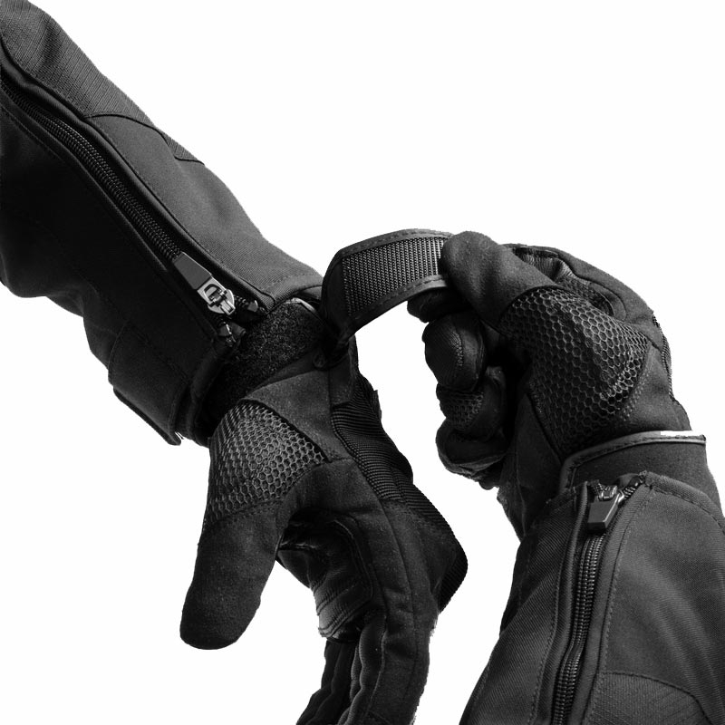 Guantes de moto Rebelhorn Core negros