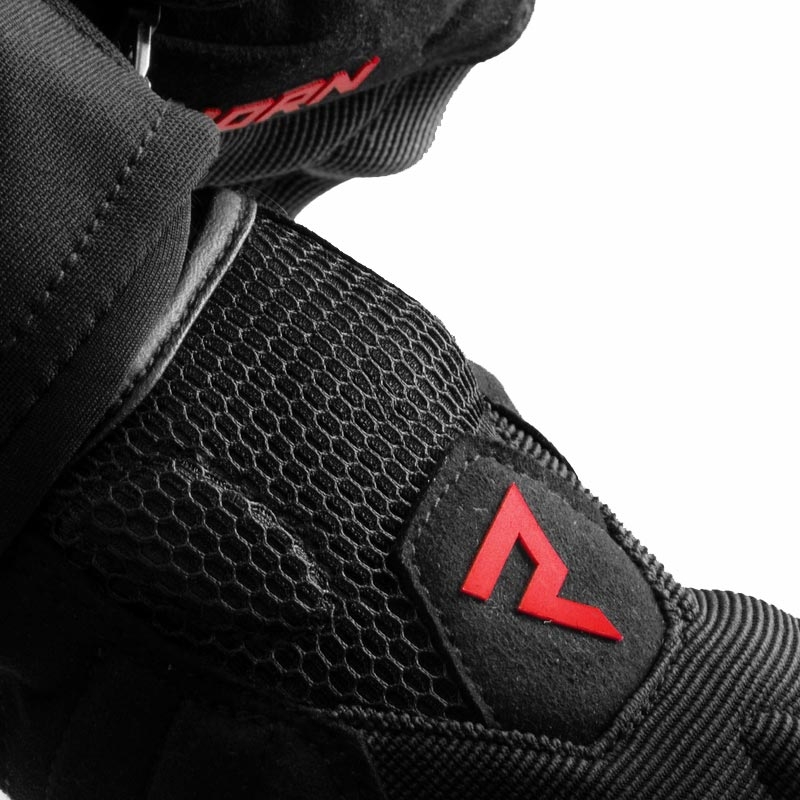 Guantes de moto Rebelhorn Core negro-rojo