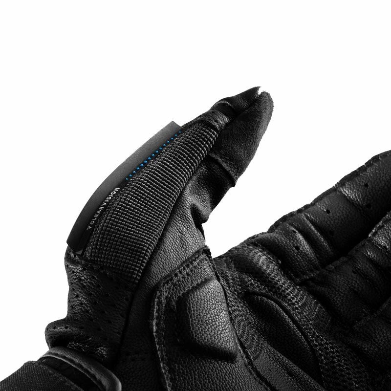 Guantes de moto Rebelhorn Defender negro-rojo