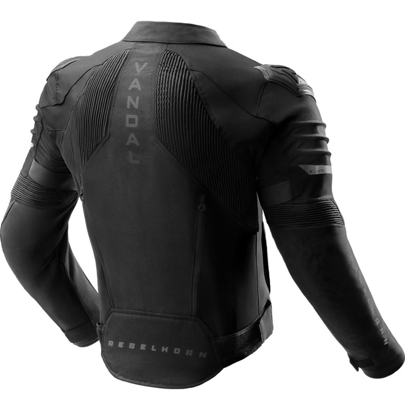 Chaqueta de moto Rebelhorn Vandal 2 negra