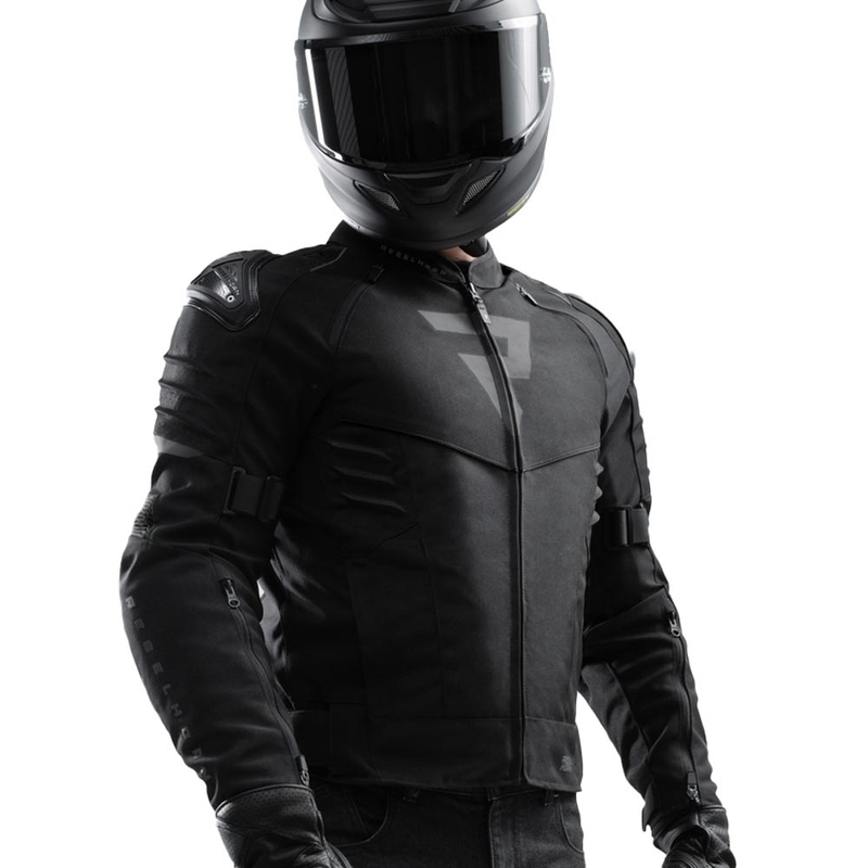Chaqueta de moto Rebelhorn Vandal 2 negra