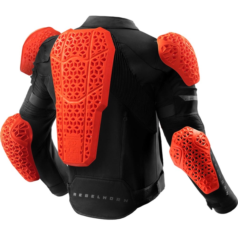 Chaqueta de moto Rebelhorn Vandal 2 negra