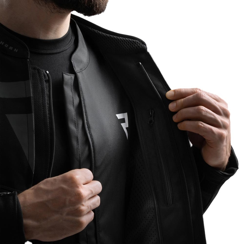 Chaqueta de moto Rebelhorn Vandal 2 negra