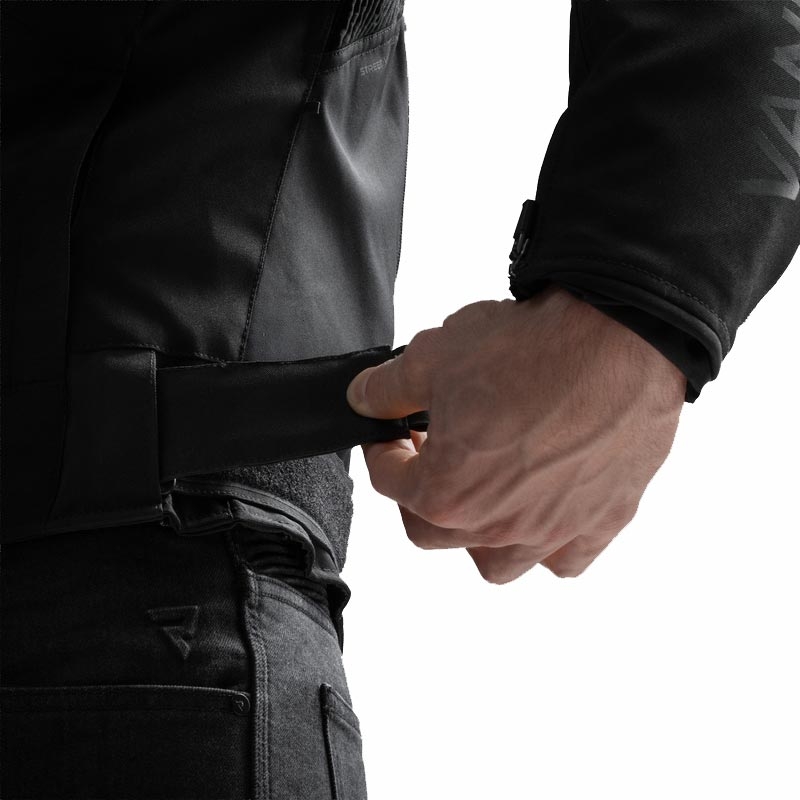 Chaqueta de moto Rebelhorn Vandal 2 negra