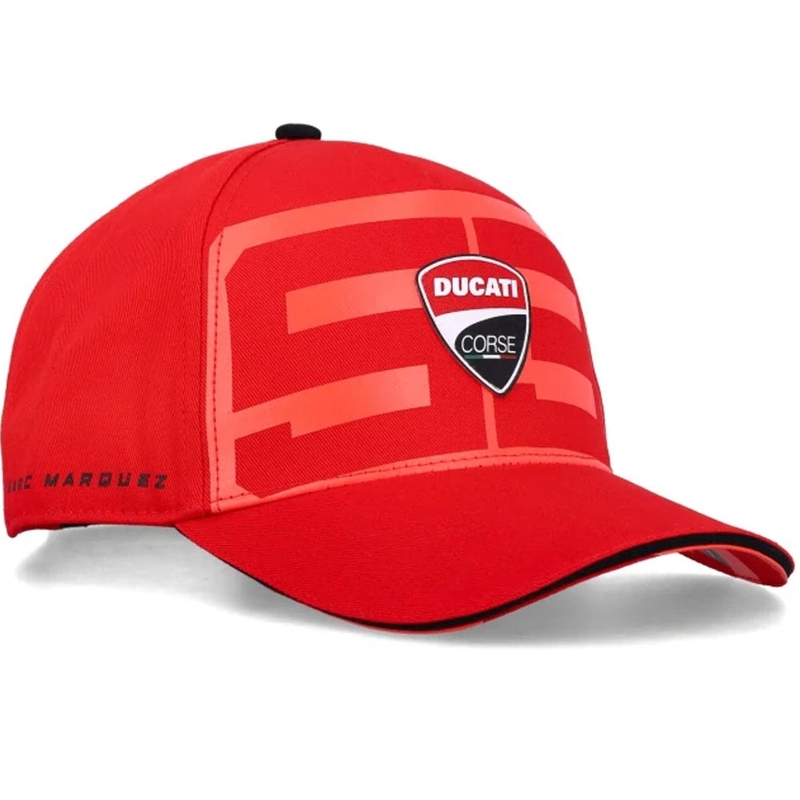 Gorra roja Ducati Corse Marc Marquez Big 93
