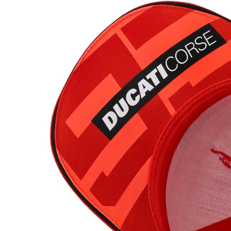 Gorra roja Ducati Corse Marc Marquez Big 93