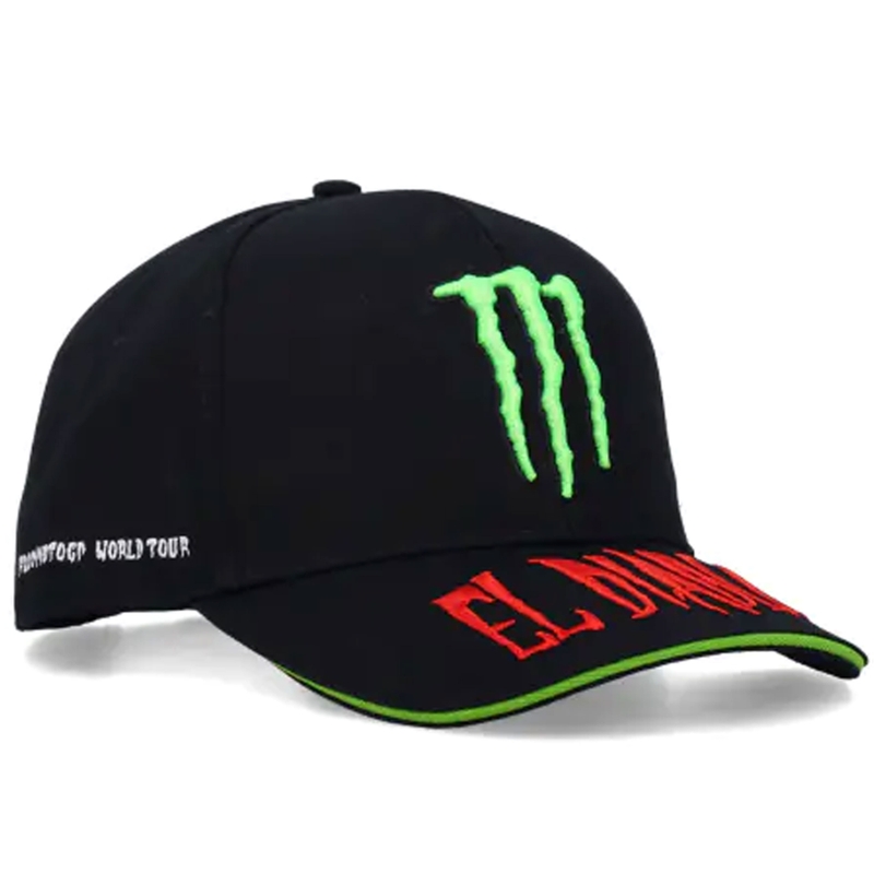Gorra Monster Fabio Quartararo World Tour Negra