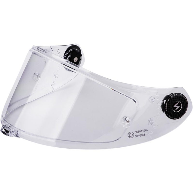 Visera Scorpion KDS-F-04 para cascos EXO-RACE Air transparente