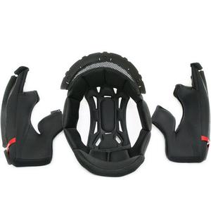 Interior del casco de moto Scorpion EXO-RACE Air Cool Tech, negro