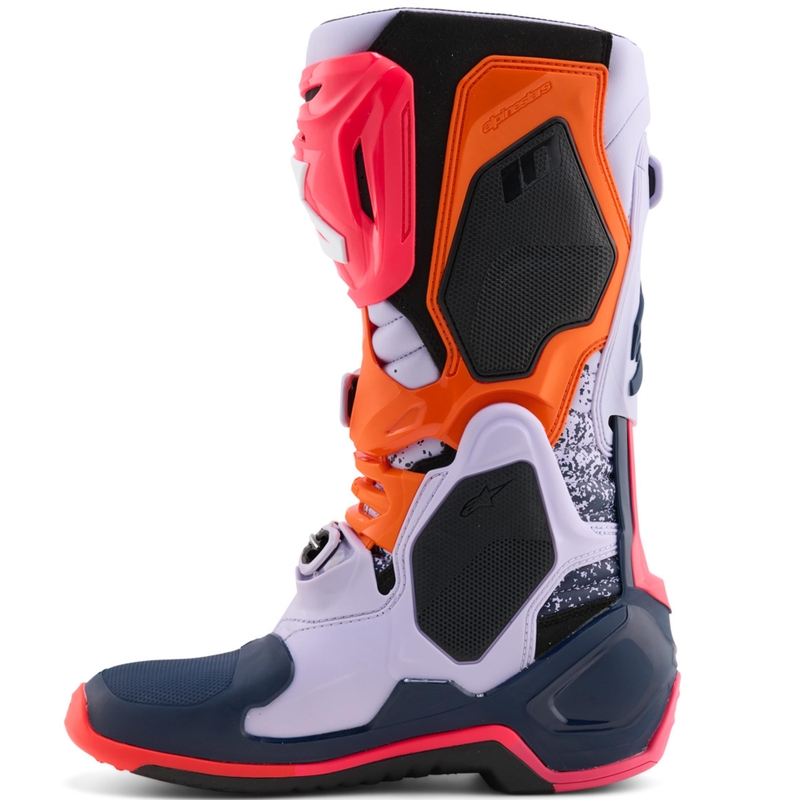 Botas de motocross Alpinestars TECH 10 Limited Edition Records en color negro