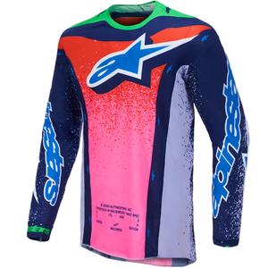 Camiseta de motocross Alpinestars Supertech Limited Edition Records - Gris