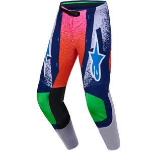 Pantalones de motocross Alpinestars Supertech Limited Edition Records grises