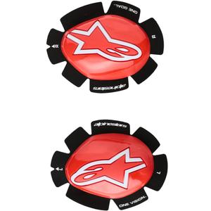 Deslizadores Alpinestars GP Plus 2 piezas rojo-blanco