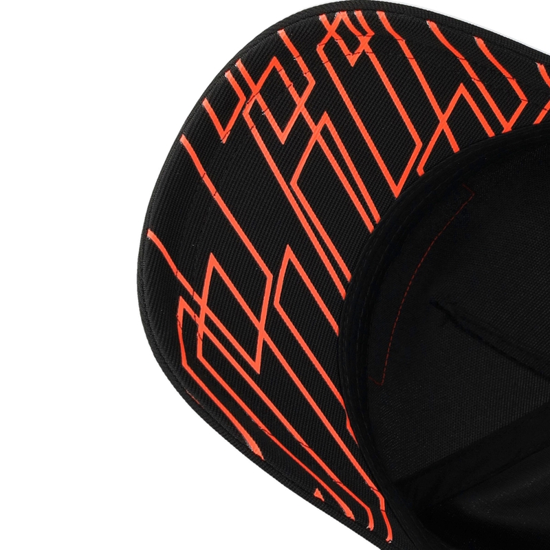 Gorra técnica de béisbol Ducati Marc Marquez 93 con parche negro