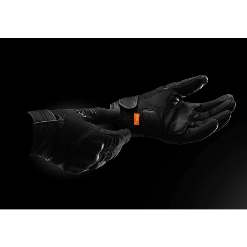 Guantes de motocicleta Furygan TD Soft D3O® PRIMALOFT® negros