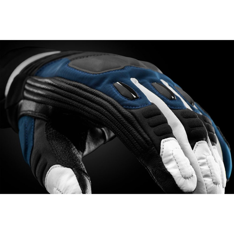 Guantes de moto Furygan Balmaz All Seasons Negro-Azul-Perla