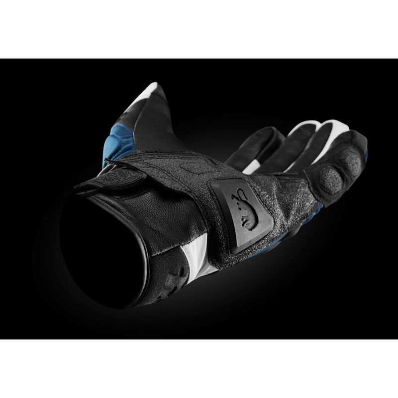 Guantes de moto Furygan Balmaz All Seasons Negro-Azul-Perla