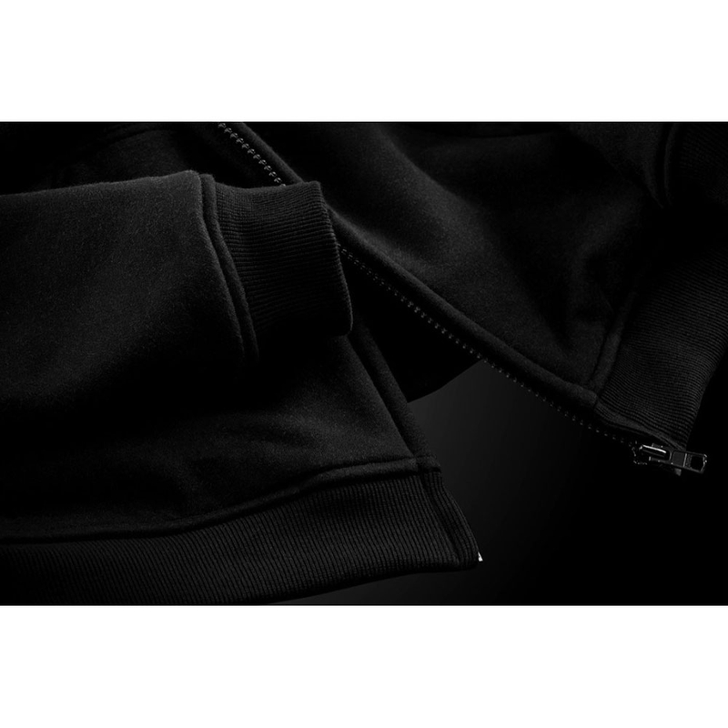 Chaqueta de moto Furygan Livio X Kevlar® negra y blanca