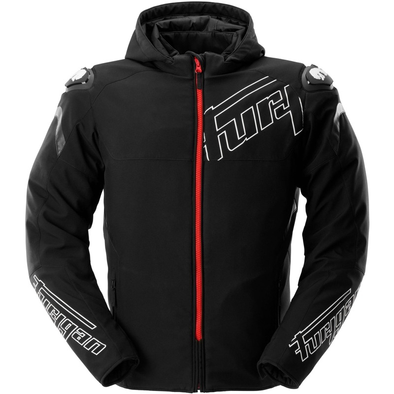 Chaqueta de moto Furygan Sektor Roadster Evo negra-blanca-roja