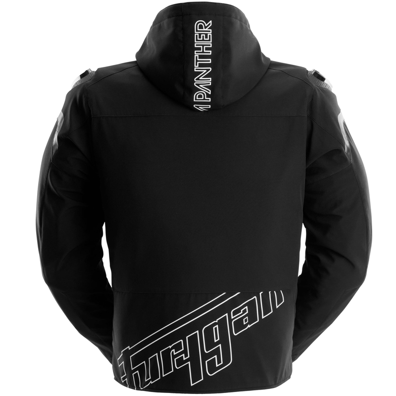 Chaqueta de moto Furygan Sektor Roadster Evo negra-blanca-roja