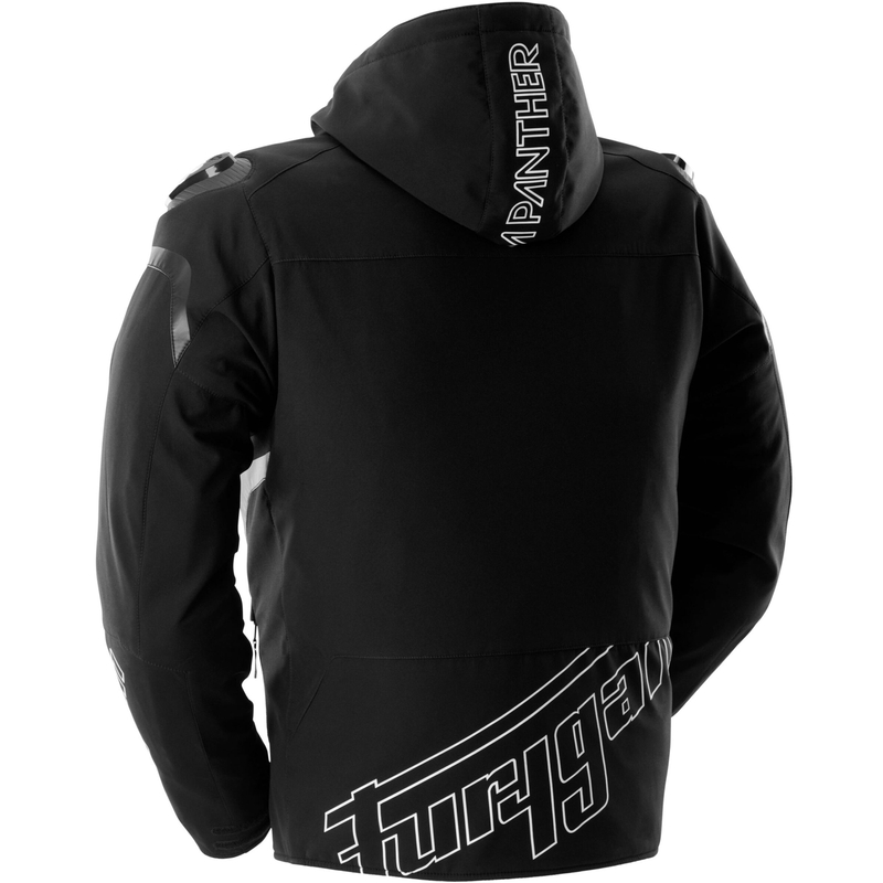 Chaqueta de moto Furygan Sektor Roadster Evo negra-blanca-roja