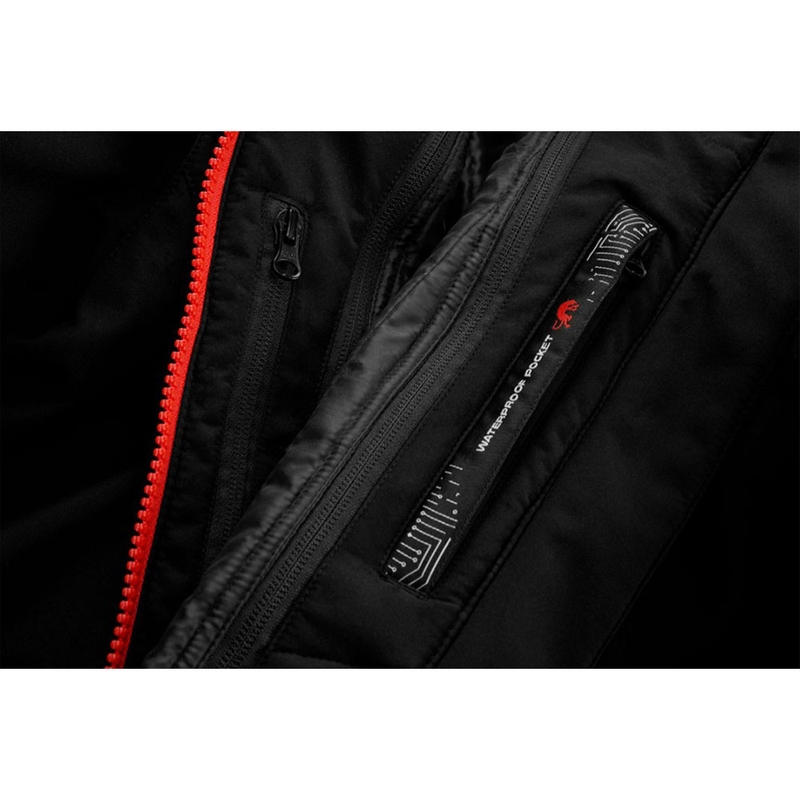 Chaqueta de moto Furygan Sektor Roadster Evo negra-blanca-roja