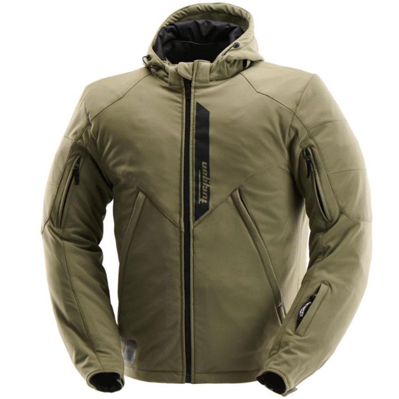 Chaqueta de moto Furygan Evald verde caqui