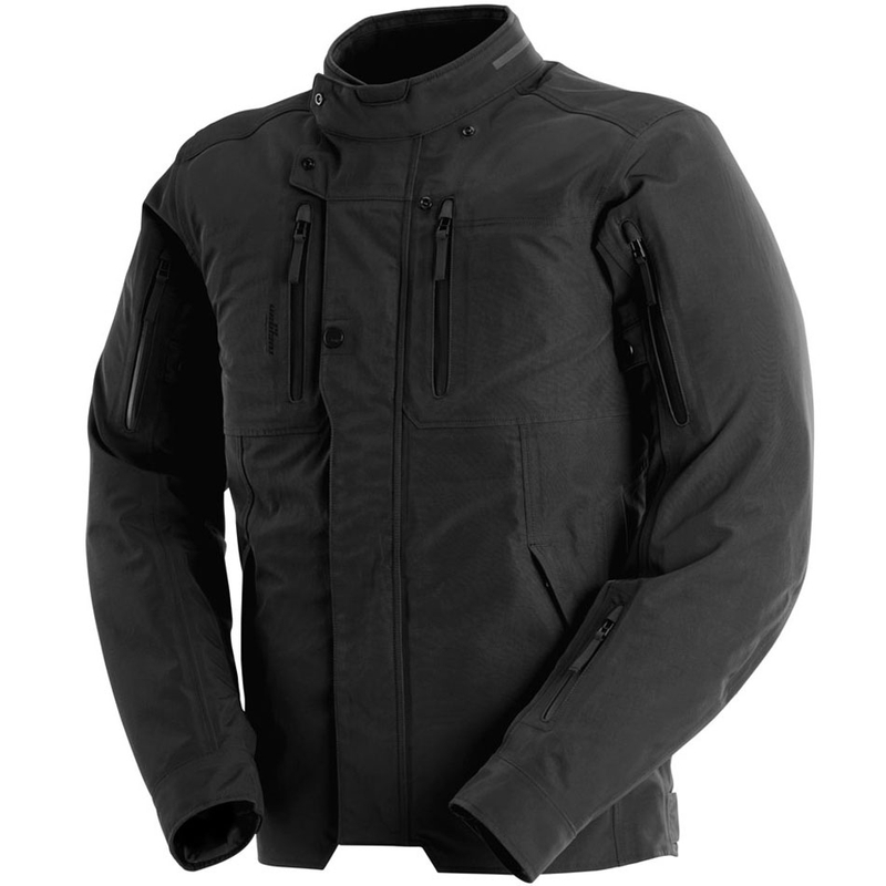 Chaqueta de moto Furygan Harris Trooper negra