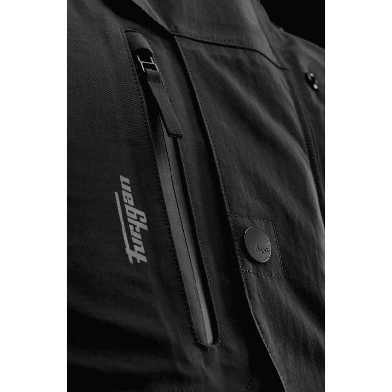 Chaqueta de moto Furygan Harris Trooper negra