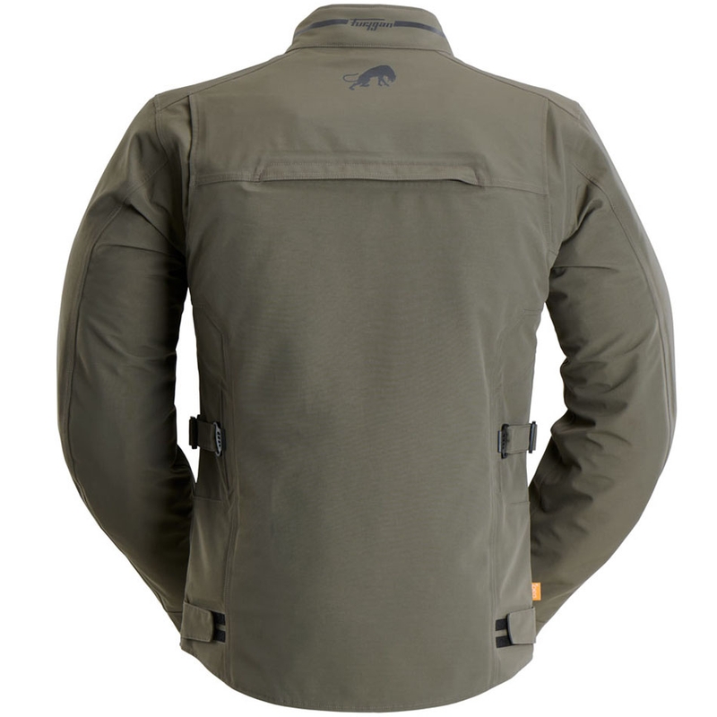 Chaqueta de moto Furygan Harris Trooper color verde caqui