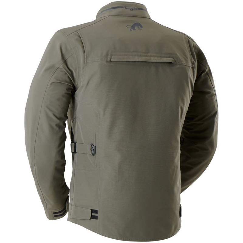 Chaqueta de moto Furygan Harris Trooper color verde caqui