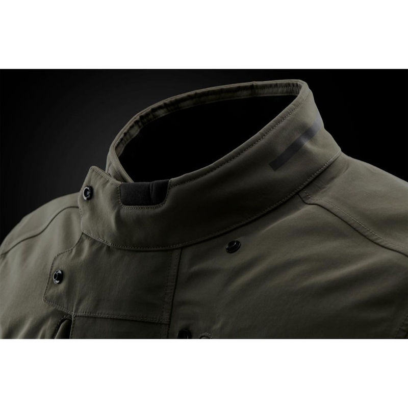 Chaqueta de moto Furygan Harris Trooper color verde caqui