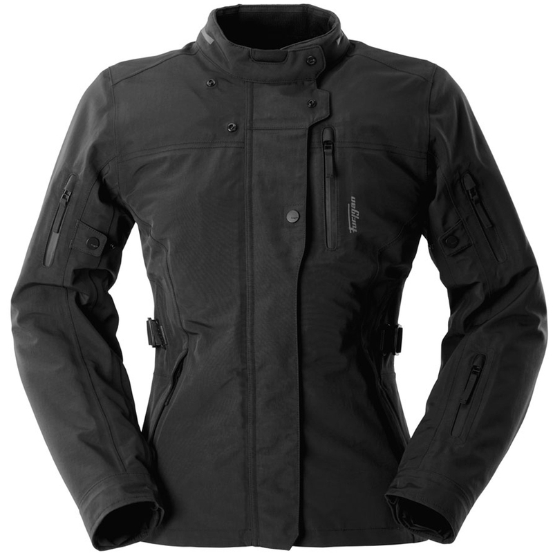 Chaqueta de moto Furygan Sarah Trooper para mujer, color negro.