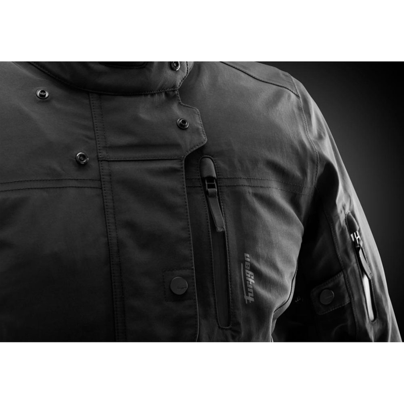 Chaqueta de moto Furygan Sarah Trooper para mujer, color negro.