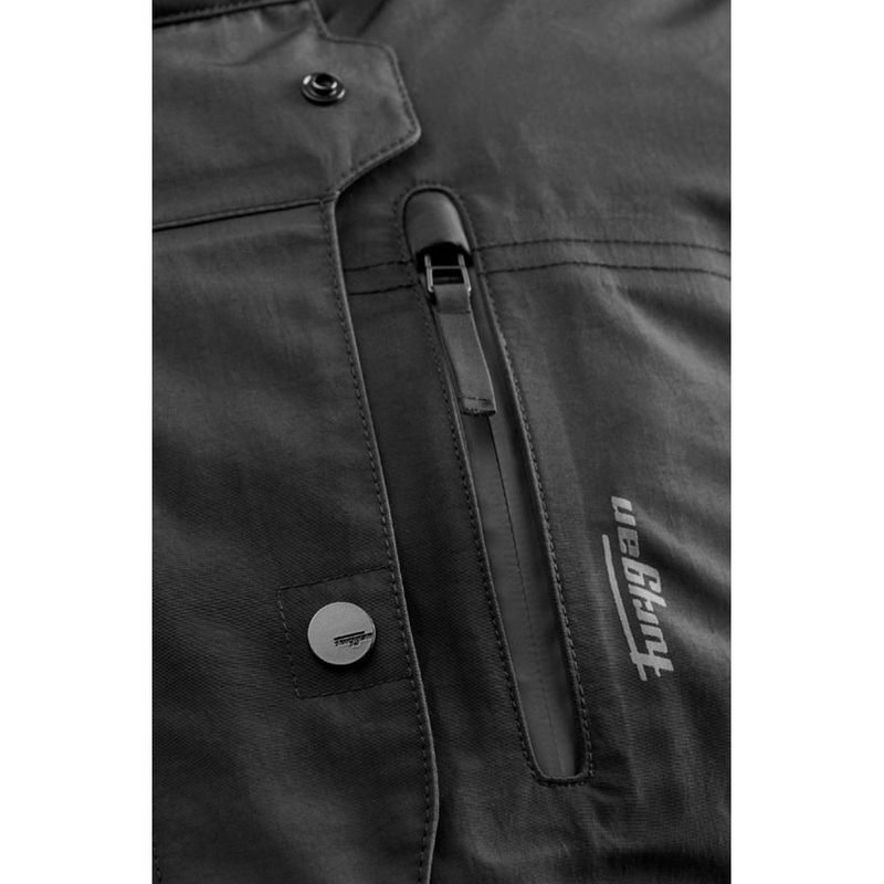 Chaqueta de moto Furygan Sarah Trooper para mujer, color negro.