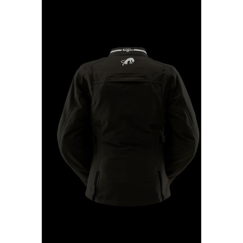 Chaqueta de moto Furygan Sarah Trooper para mujer, color verde caqui.