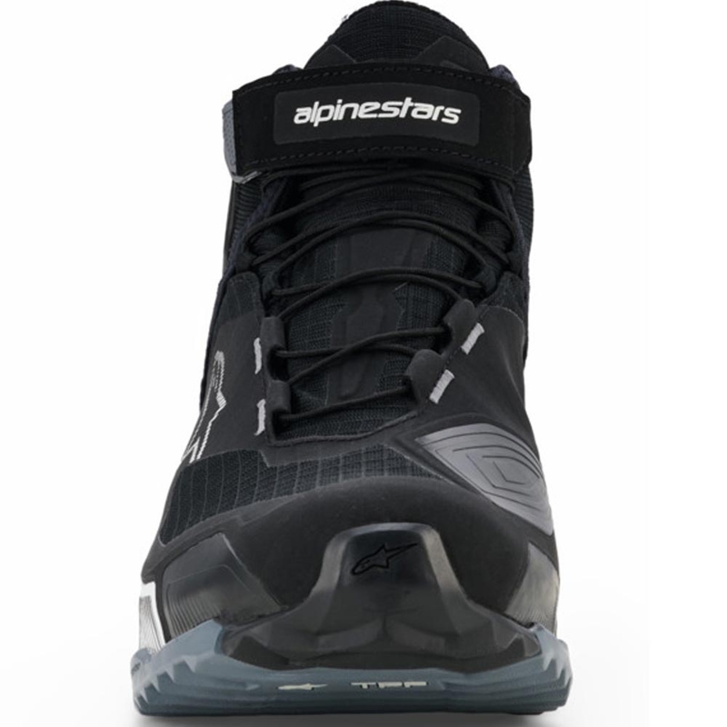 Botas de moto Alpinestars Stella CR-X Drystar para mujer en negro, gris y blanco