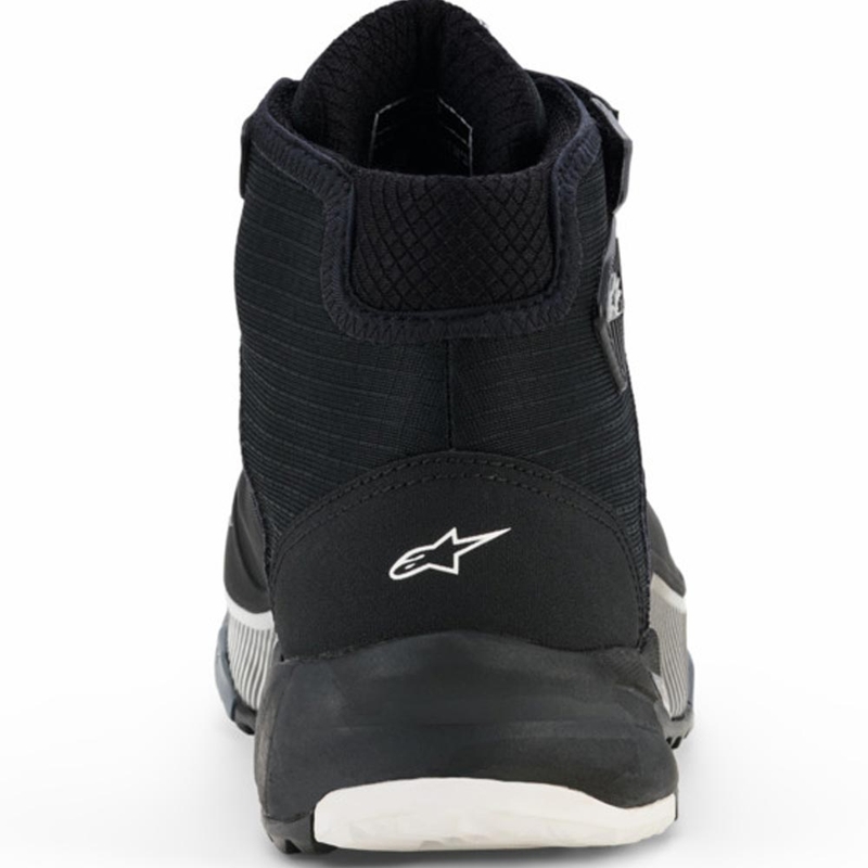 Botas de moto Alpinestars Stella CR-X Drystar para mujer en negro, gris y blanco