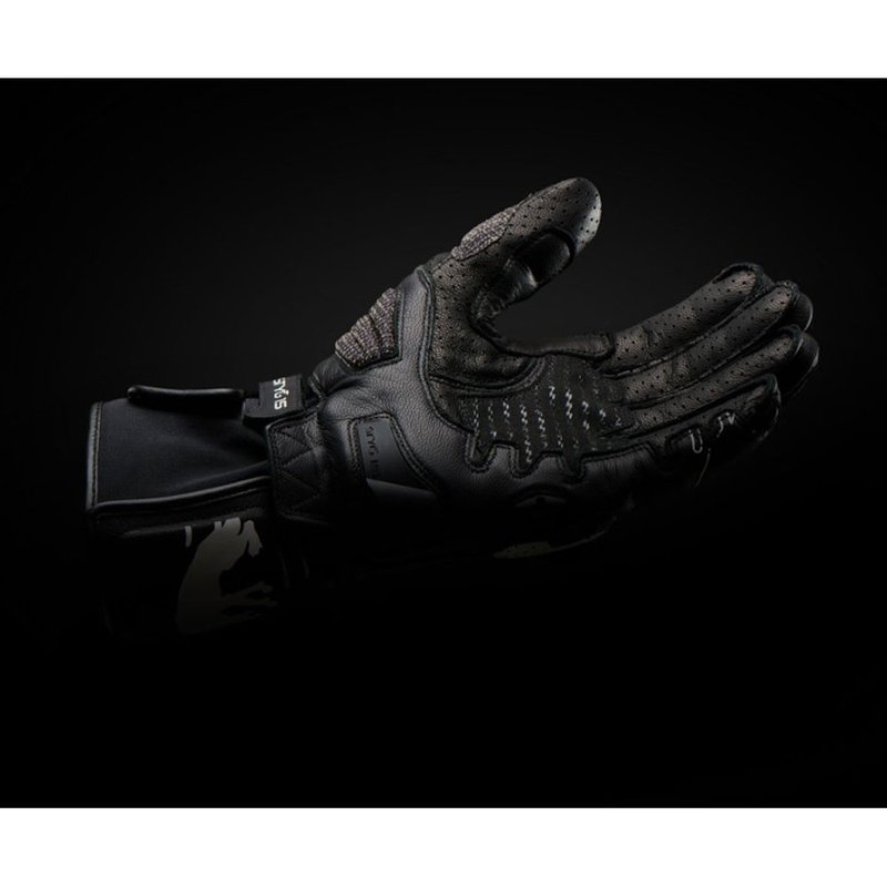 Guantes de moto ventilados Furygan STYG 15 negro-blanco