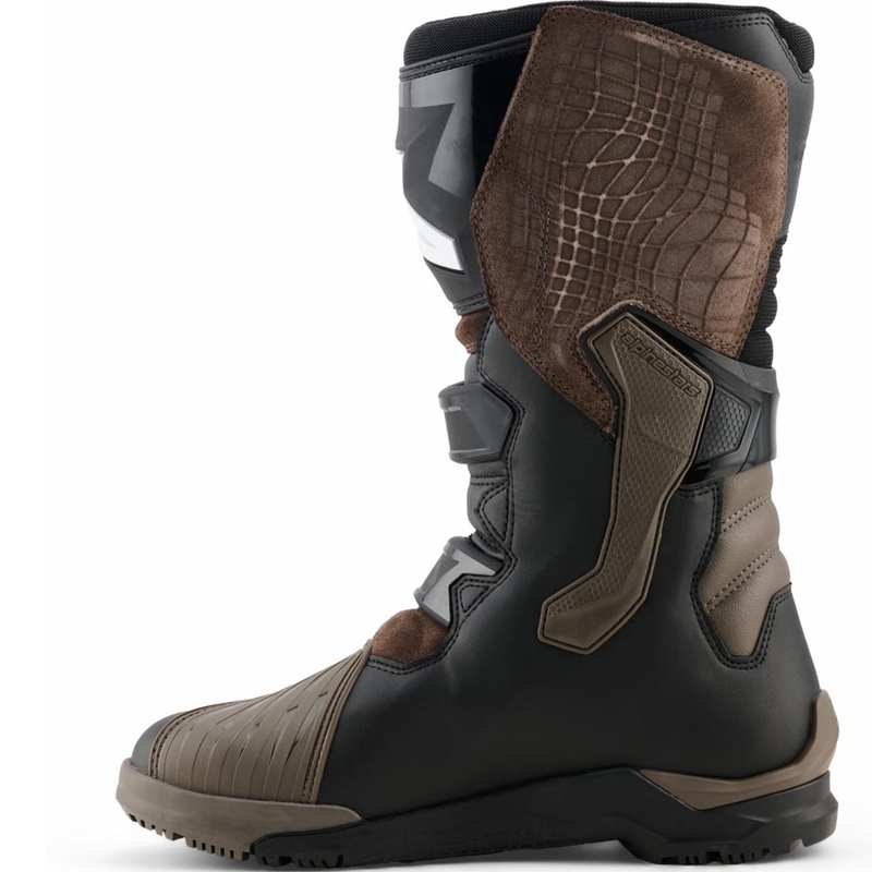 Botas de moto Alpinestars Corozal V2 Adventure Drystar marrón-negro