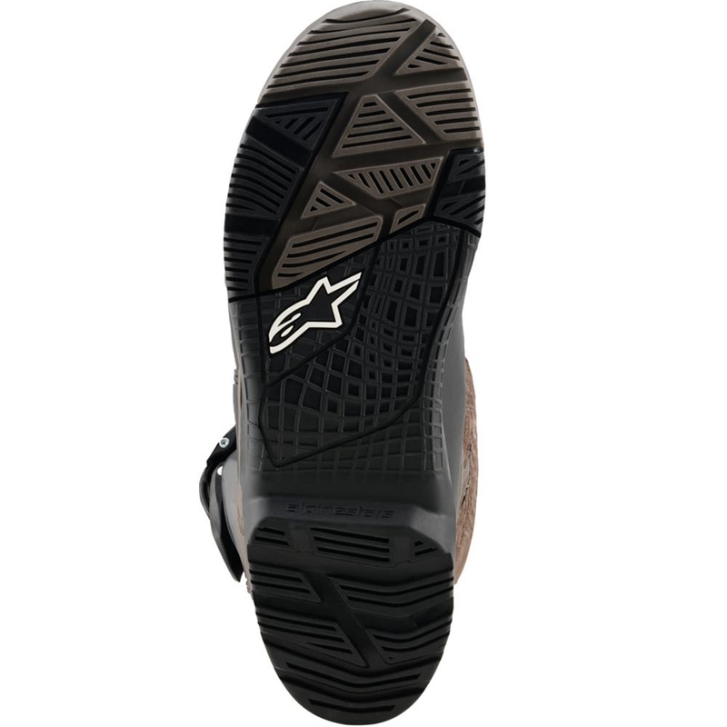 Botas de moto Alpinestars Corozal V2 Adventure Drystar marrón-negro