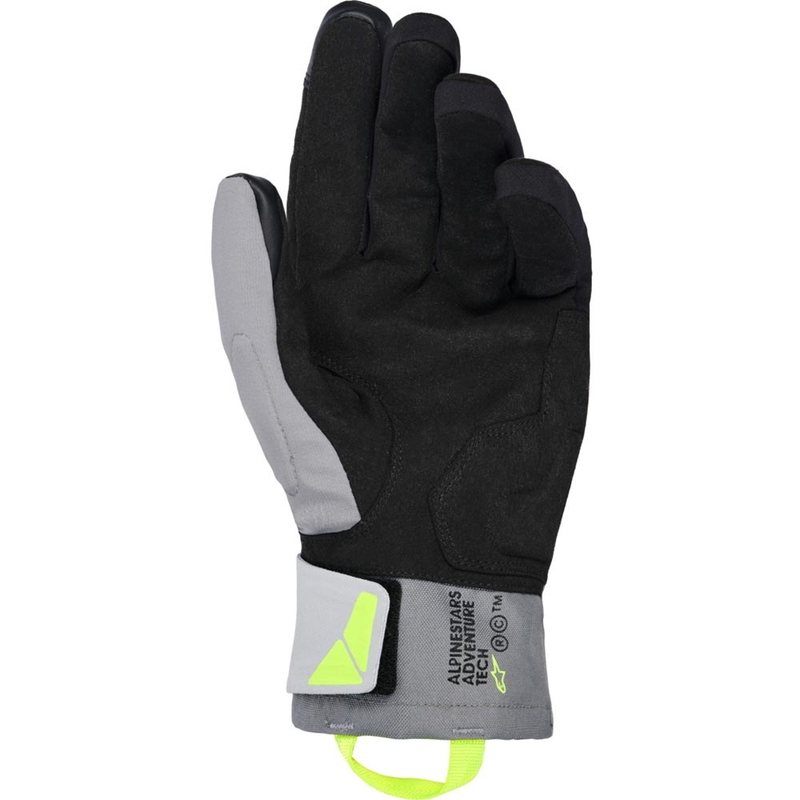 Guantes de moto Alpinestars XT-3 Drystar con aislamiento (negro, gris oscuro, gris claro y amarillo)