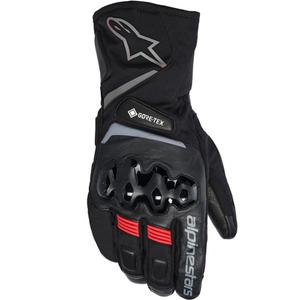 Guantes de moto Alpinestars WT-8 GORE-TEX® con aislamiento negro-rojo
