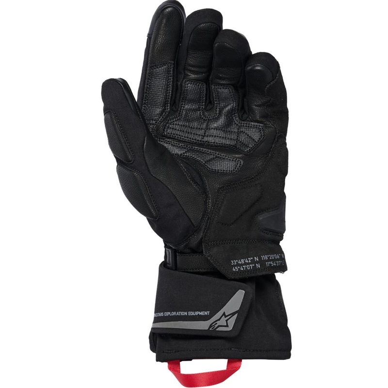 Guantes de moto Alpinestars WT-8 GORE-TEX® con aislamiento negro-rojo