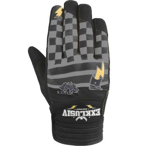 Guantes de moto NOX Exklusiv Airflow Tracker negro-gris