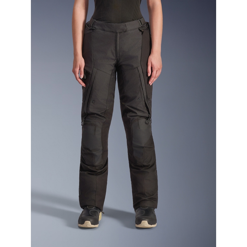 Pantalones de moto Alpinestars Stella Andes V4 Drystar para mujer, color negro