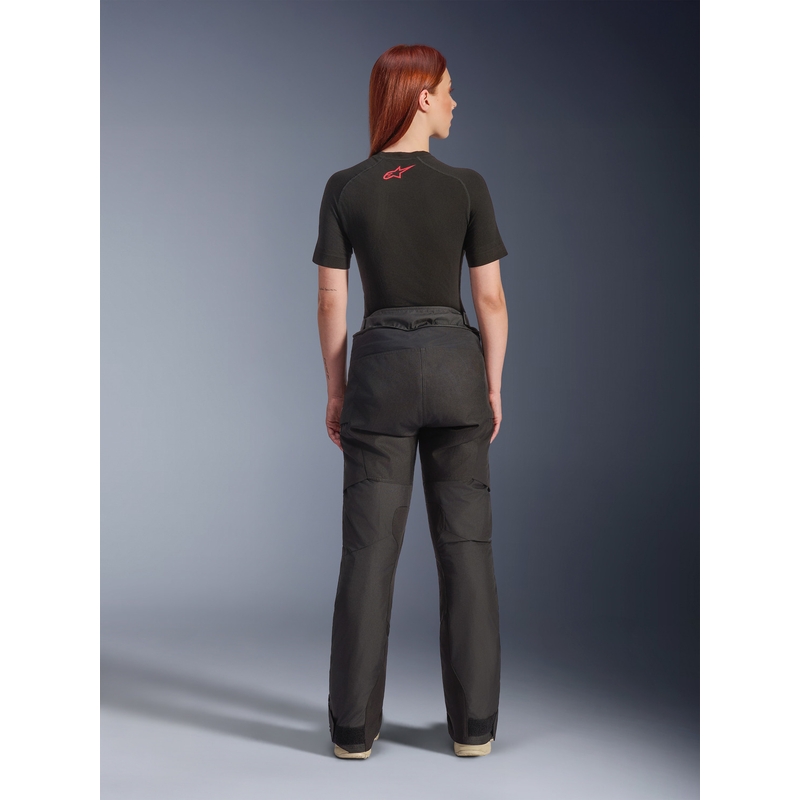 Pantalones de moto Alpinestars Stella Andes V4 Drystar para mujer, color negro