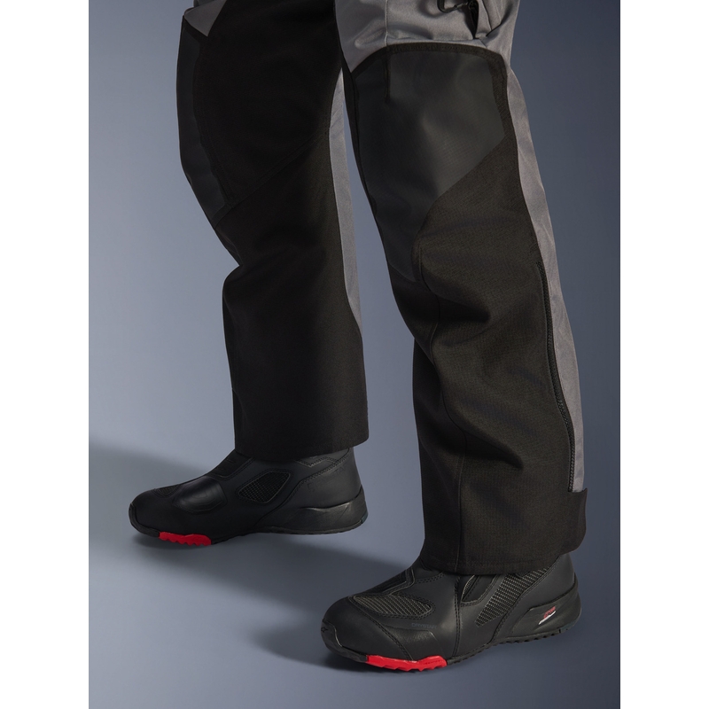 Pantalones de moto Alpinestars Andes V4 Drystar negro-gris oscuro
