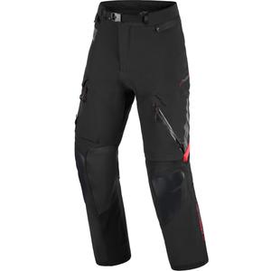 Pantalones de moto Alpinestars Halo PRO Drystar XF negro-gris oscuro-rojo