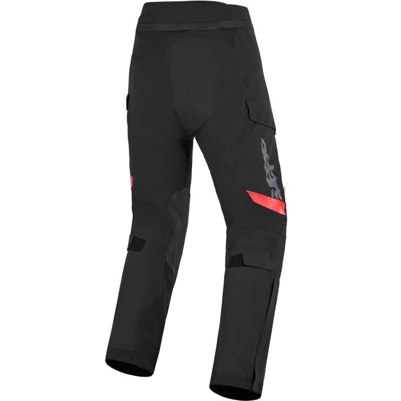 Pantalones de moto Alpinestars Halo PRO Drystar XF negro-gris oscuro-rojo